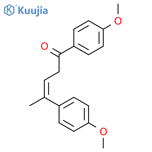3-Penten-1-one, 1,4-bis(4-methoxyphenyl)- structure