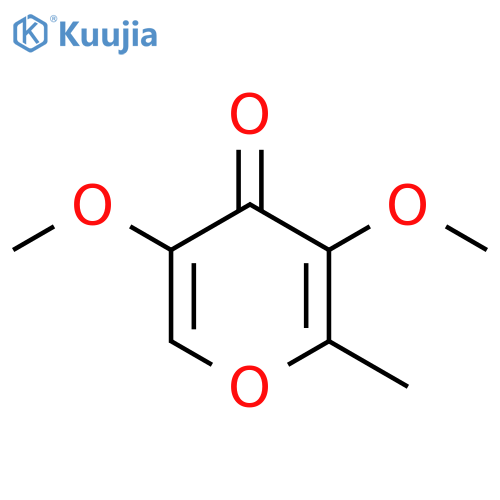4H-Pyran-4-one,3,5-dimethoxy-2-methyl-(9CI) structure