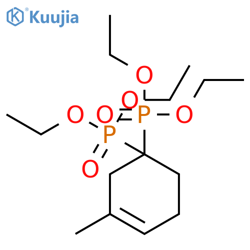 PHOSPHONIC ACID, (3-METHYL-3-CYCLOHEXEN-1-YLIDENE)BIS-, TETRAETHYL ESTER structure