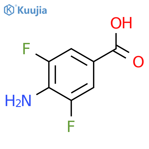 4-Amino-3,5-difluorobenzoic acid structure