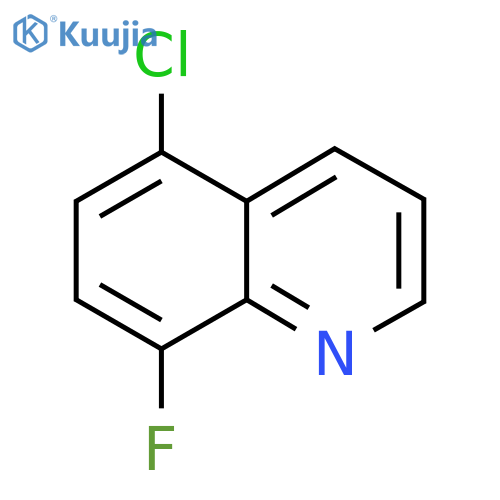 5-Chloro-8-fluoroquinoline structure