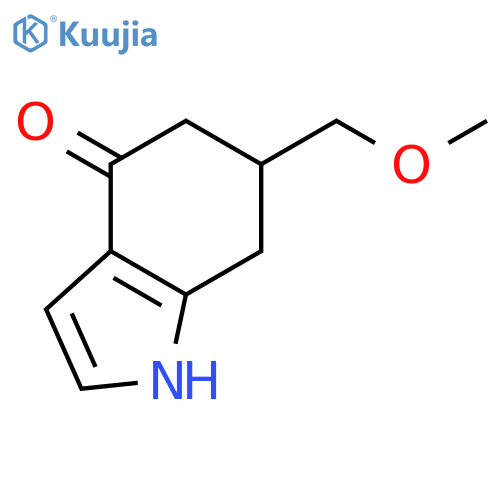 1,5,6,7-tetrahydro-6-(methoxymethyl)-4H-Indol-4-one structure
