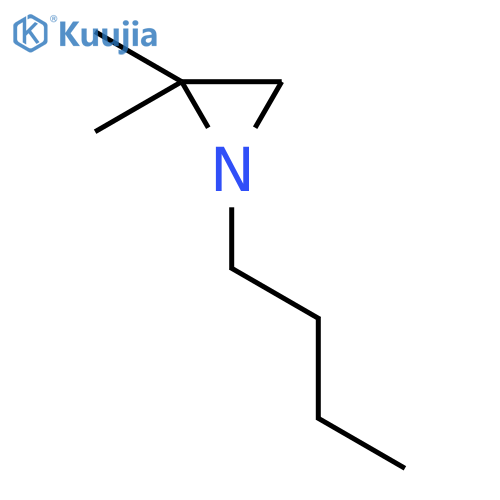 Aziridine, 1-butyl-2,2-dimethyl- (9CI) structure