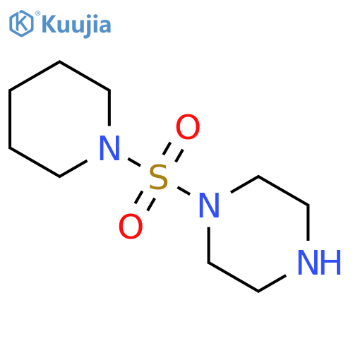 1-(piperidine-1-sulfonyl)piperazine structure