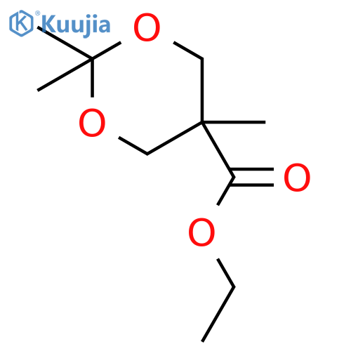 1,3-DIOXANE-5-CARBOXYLIC ACID, 2,2,5-TRIMETHYL-, ETHYL ESTER structure