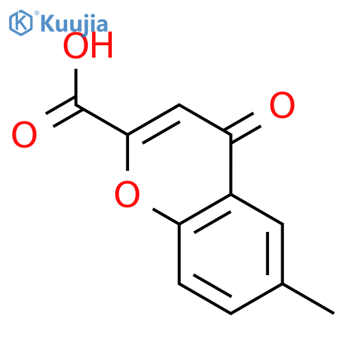 6-Methylchromone-2-carboxylic acid structure
