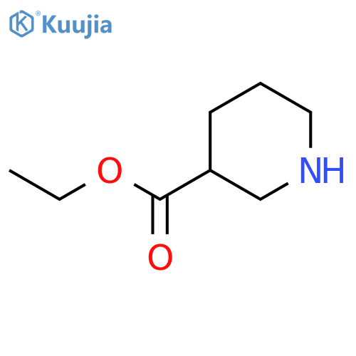Ethyl piperidine-3-carboxylate structure