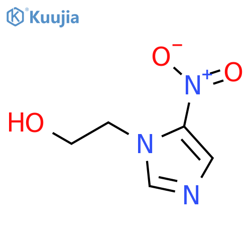 5-Nitro-1H-imidazole-1-ethanol structure
