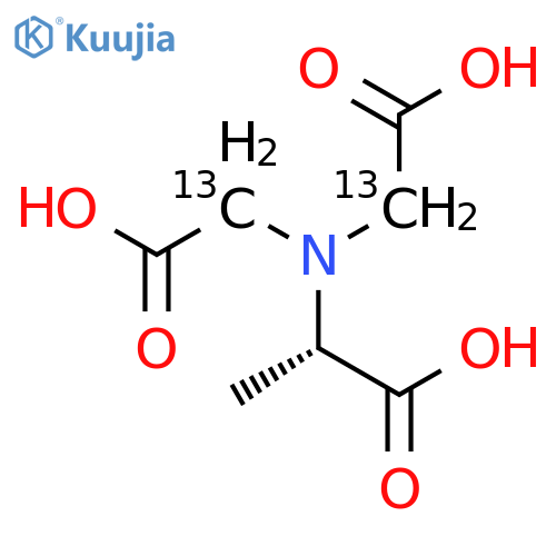 Methylglycinediacetic acid-13C2 (MGDA) structure