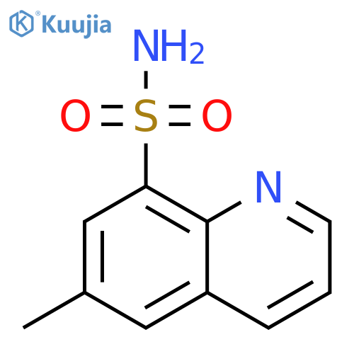 8-Quinolinesulfonamide, 6-methyl- structure
