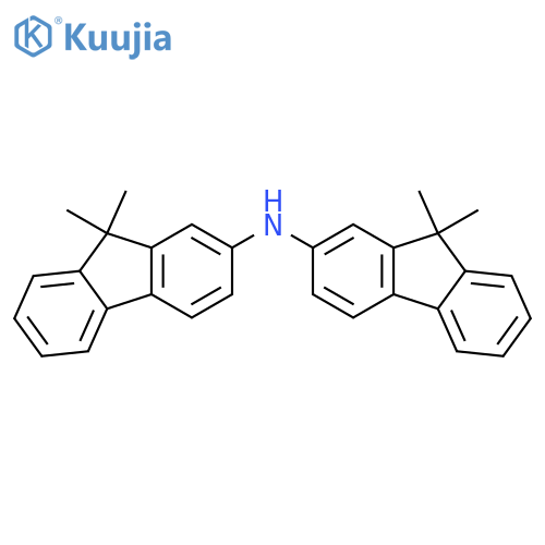 Bis(9,9-dimethyl-9H-fluoren-2-yl)amine structure
