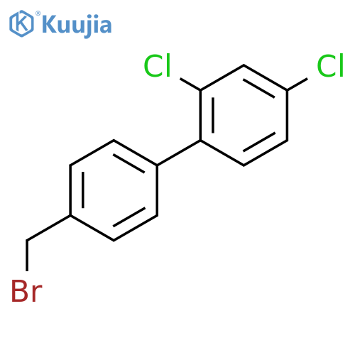 1,1'-Biphenyl, 4'-(bromomethyl)-2,4-dichloro- structure