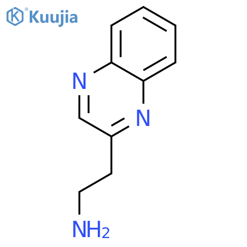 2-(quinoxalin-2-yl)ethan-1-amine structure