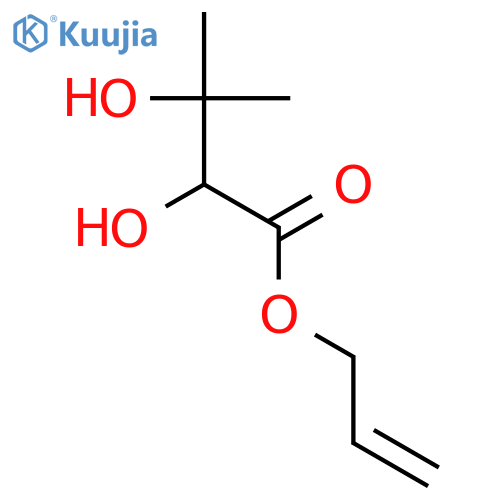 Butanoic acid, 2,3-dihydroxy-3-methyl-, 2-propenyl ester, (2S)- structure