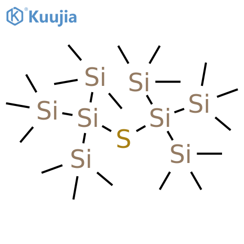 Disilathiane, hexakis(trimethylsilyl)- structure