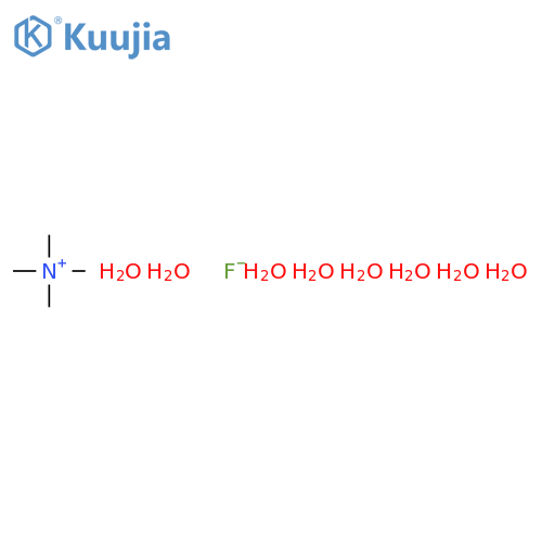 METHANAMINIUM, N,N,N-TRIMETHYL-, FLUORIDE, OCTAHYDRATE structure
