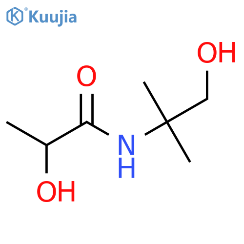 Propanamide, 2-hydroxy-N-(2-hydroxy-1,1-dimethylethyl)- structure