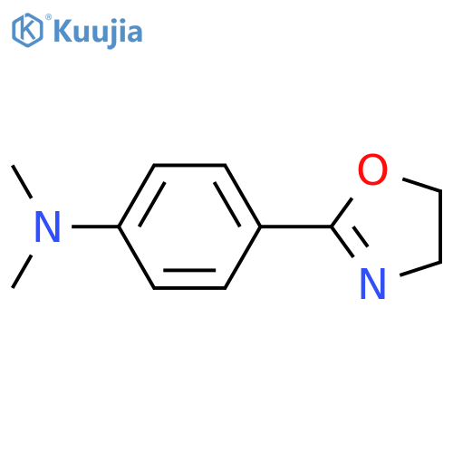 Benzenamine, 4-(4,5-dihydro-2-oxazolyl)-N,N-dimethyl- structure