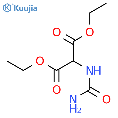 DIETHYL UREIDOMALONATE structure