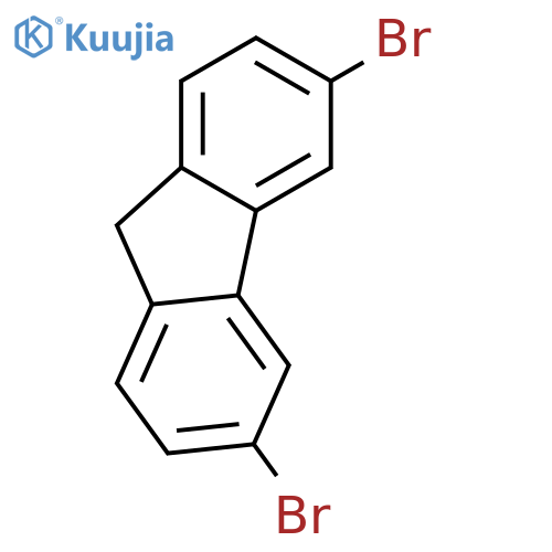 3,6-Dibromo-9H-fluorene structure