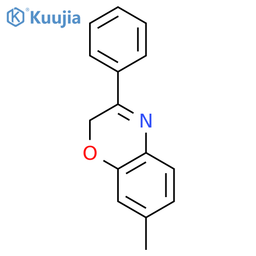 2H-1,4-Benzoxazine, 7-methyl-3-phenyl- structure