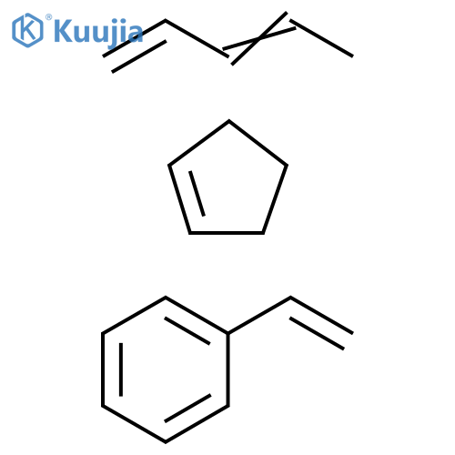 Benzene,ethenyl-,polymerwithcyclopenteneand1,3-pentadiene structure