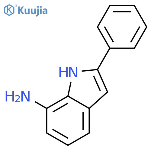 1H-Indol-7-amine, 2-phenyl- structure