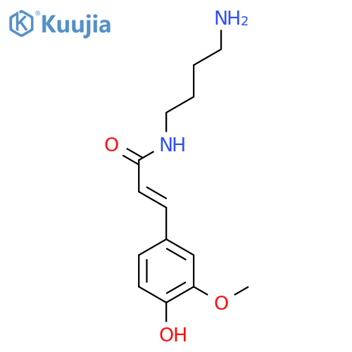 Feruloylputrescine structure