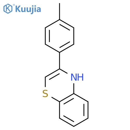 4H-1,4-Benzothiazine, 3-(4-methylphenyl)- structure