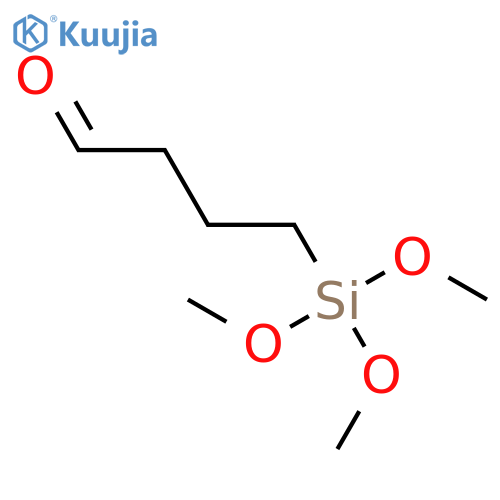 4-(Trimethoxysilyl)butanal structure