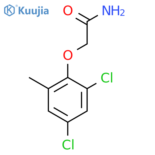 2-(2,4-Dichloro-6-methylphenoxy)acetamide structure