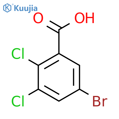 5-Bromo-2,3-dichlorobenzoic acid structure