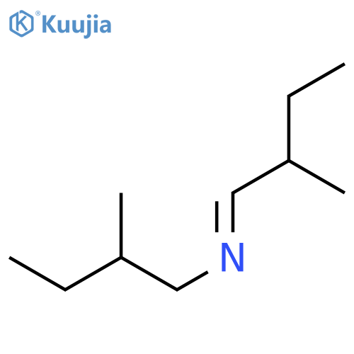 1-Butanamine, 2-methyl-N-[(2S)-2-methylbutylidene]-, (2R)- structure
