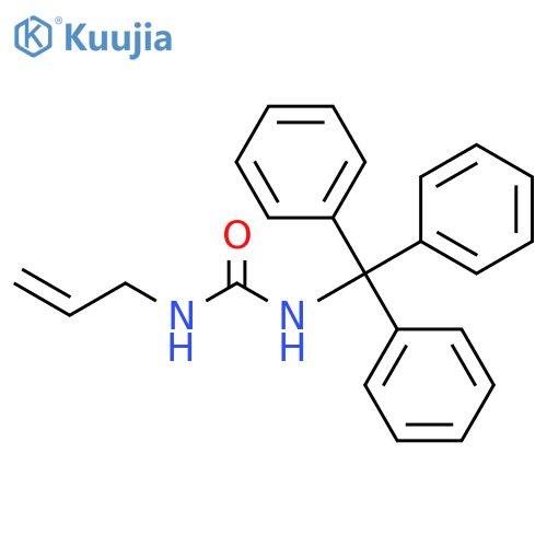Urea, N-2-propenyl-N'-(triphenylmethyl)- structure