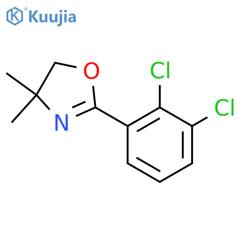 Oxazole, 2-(2,3-dichlorophenyl)-4,5-dihydro-4,4-dimethyl- structure