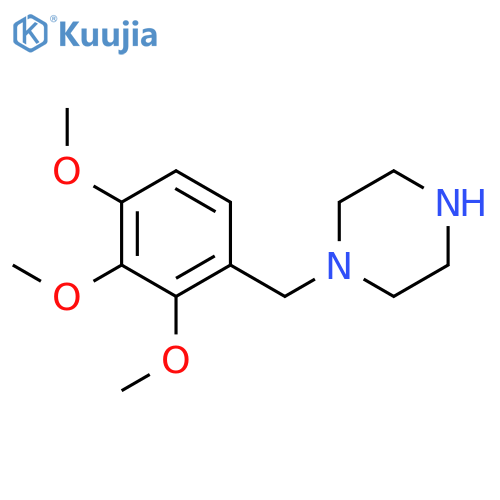 Trimetazidine structure