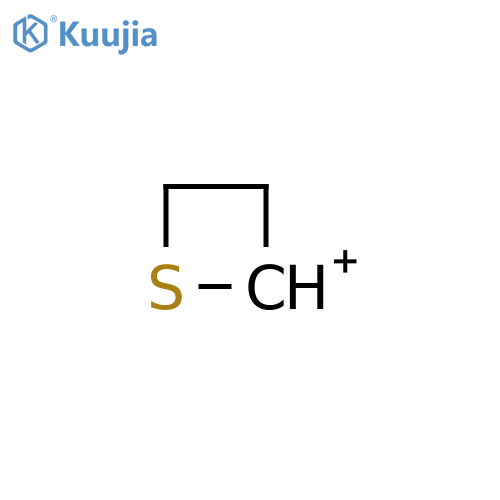 2-Thietanylium-2-yl structure