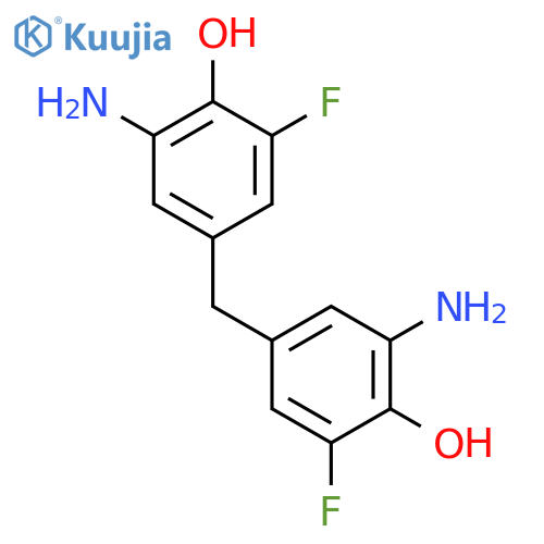 Phenol, 4,4'-methylenebis[2-amino-6-fluoro- structure