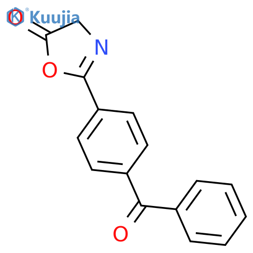 5(4H)-Oxazolone, 2-(4-benzoylphenyl)- structure