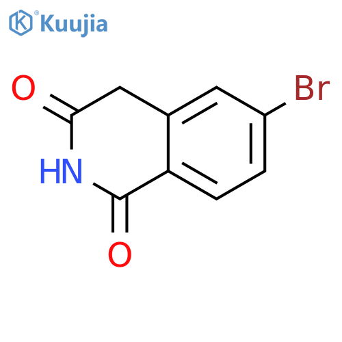 6-Bromoisoquinoline-1,3(2h,4h)-dione structure