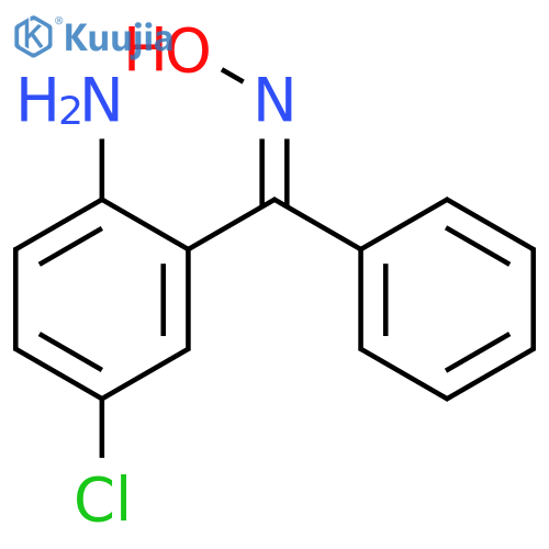 METHANONE, (2-AMINO-5-CHLOROPHENYL)PHENYL-, OXIME, (Z)- structure