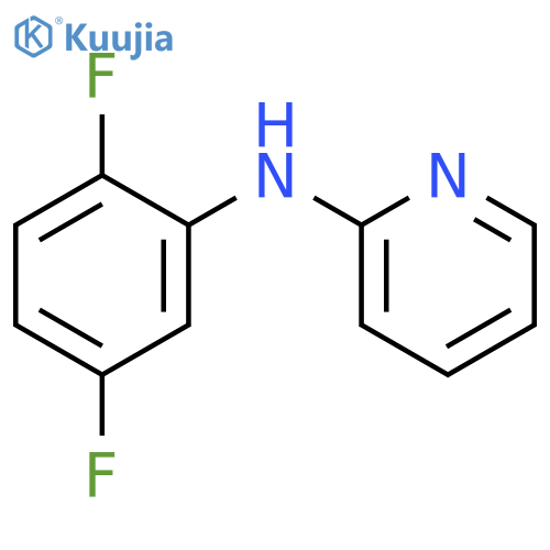 2-Pyridinamine, N-(2,5-difluorophenyl)- structure