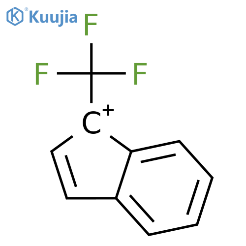 Indenylium, 1-(trifluoromethyl)- structure