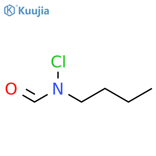 Formamide, N-butyl-N-chloro- structure