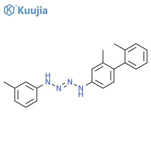 Benzenamine,3-methyl-4-[2-(2-methylphenyl)diazenyl]- structure