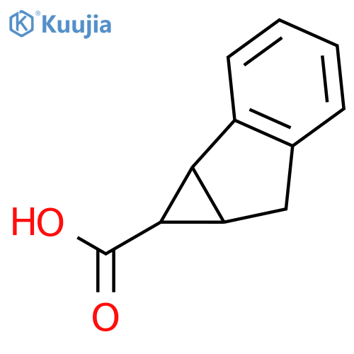 1,1a,6,6a-tetrahydrocyclopropa[a]indene-1-carboxylic acid structure
