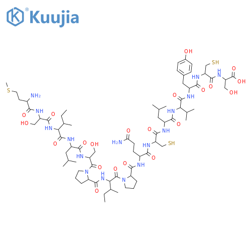 L-Serine,L-methionyl-L-seryl-L-isoleucyl-L-leucyl-L-seryl-L-prolyl-L-isoleucyl-L-prolyl-L-glutaminyl-L-cysteinyl-L-leucyl-L-valyl-L-tyrosyl-L-cysteinyl- structure