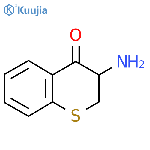 3-amino-3,4-dihydro-2H-1-benzothiopyran-4-one structure