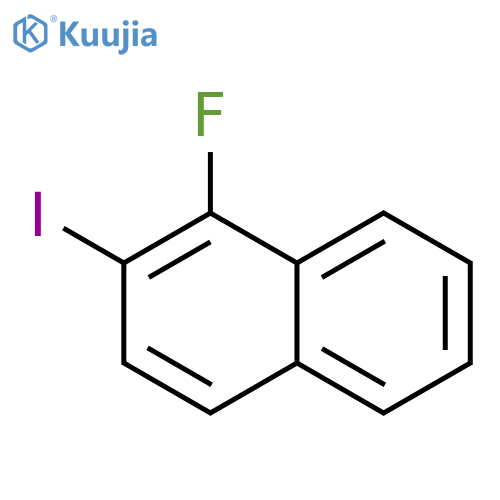 1-Fluoro-2-iodonaphthalene structure