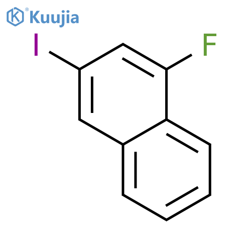 1-Fluoro-3-iodonaphthalene structure
